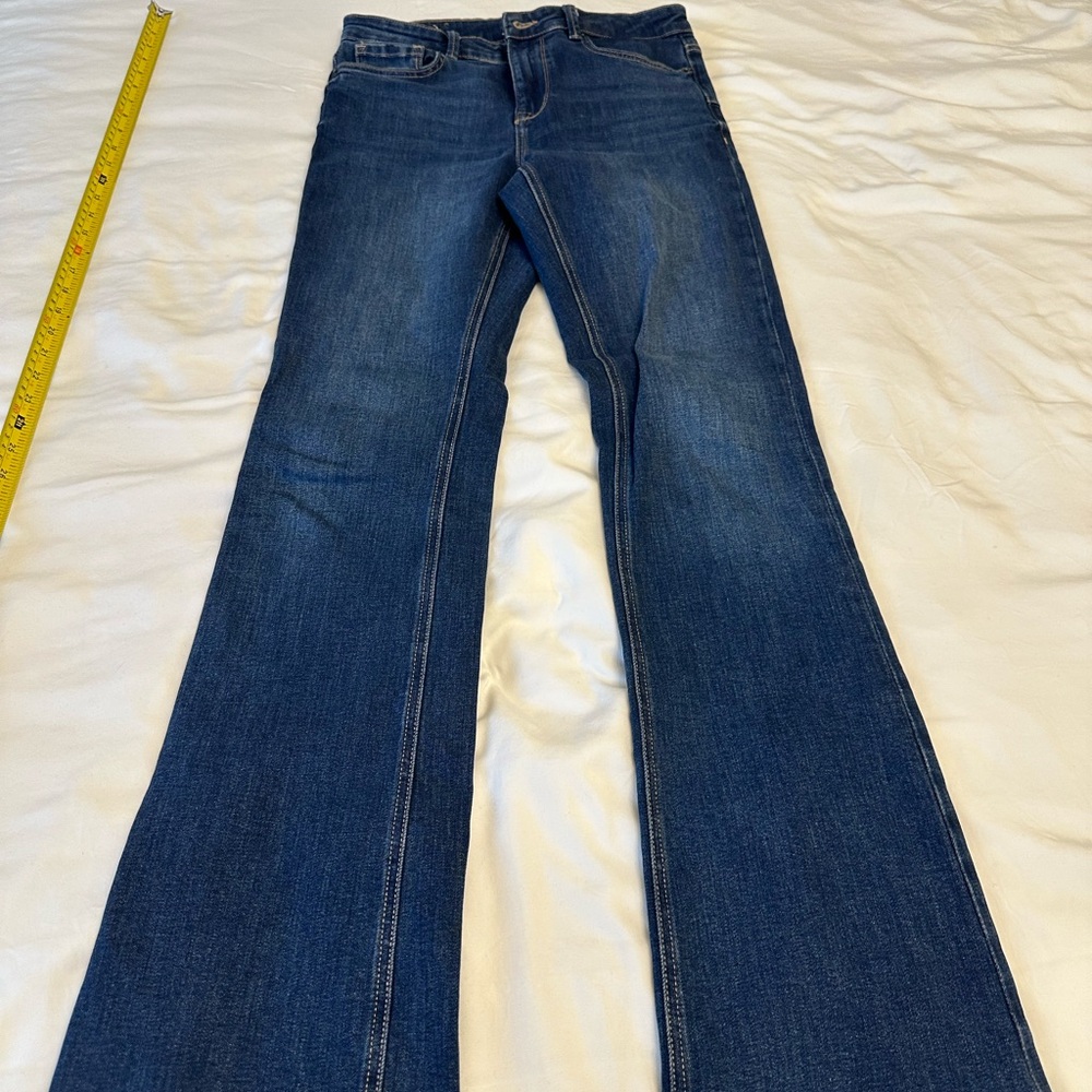 Zara Blue High Rise Bootcut Women's Jeans